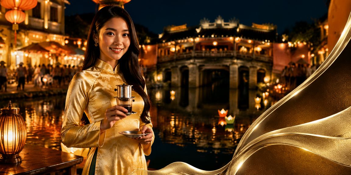 Cô gái áo dài Hội An đăng ký tài khoản và nhận bonus chào mừng trên nền tảng 79k01